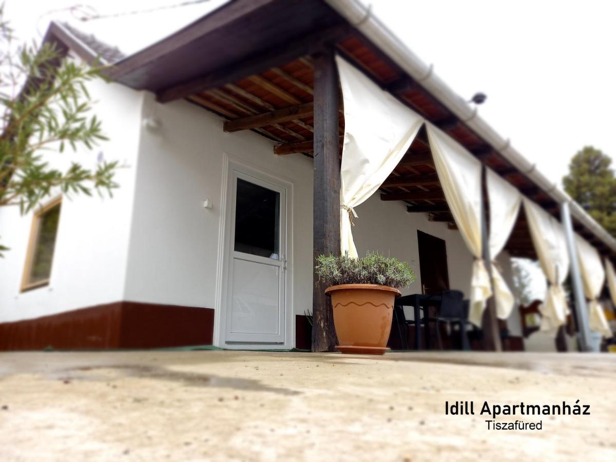Idill Apartmanhaz B&B Tiszafüred Zewnętrze zdjęcie