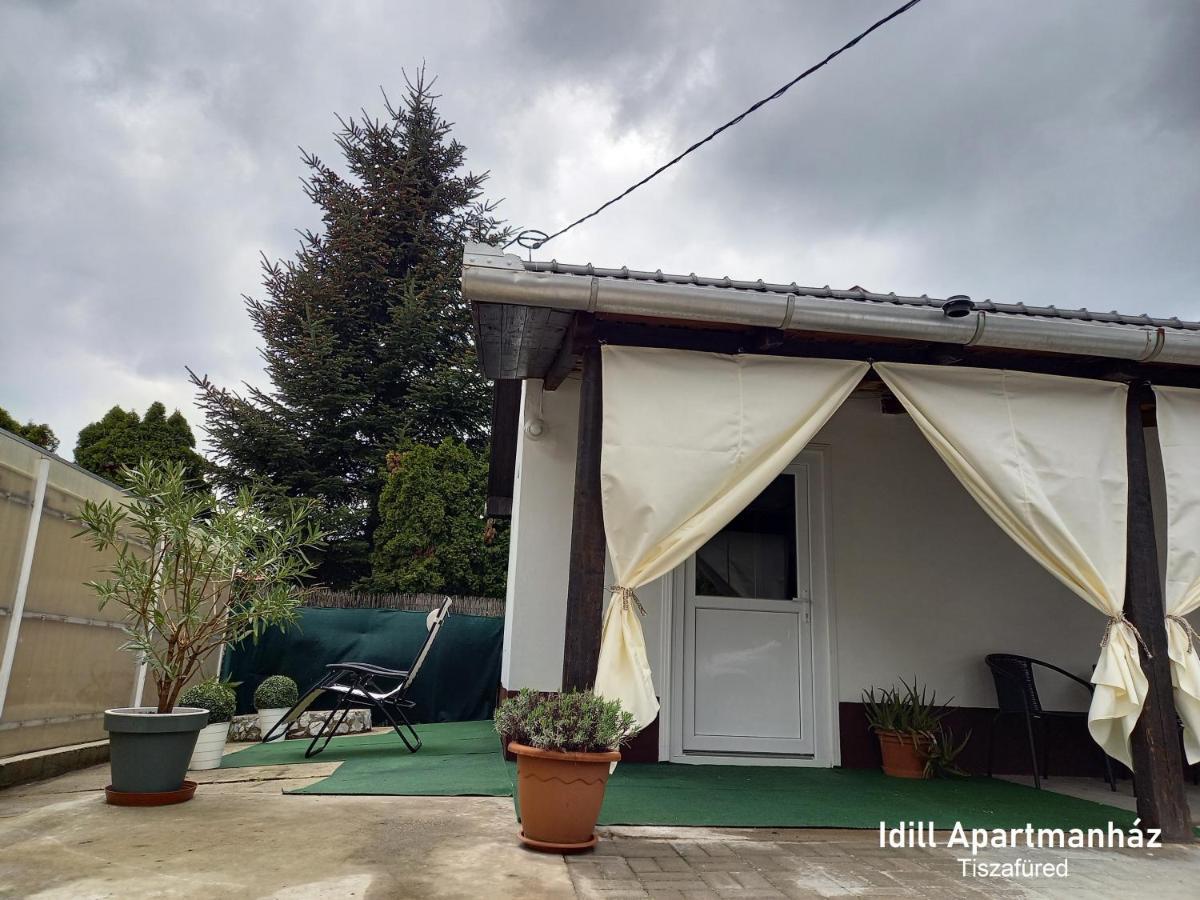 Idill Apartmanhaz B&B Tiszafüred Zewnętrze zdjęcie