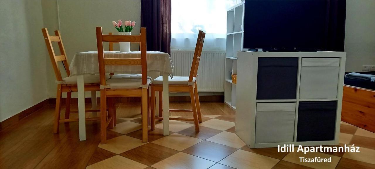 Idill Apartmanhaz B&B Tiszafüred Zewnętrze zdjęcie